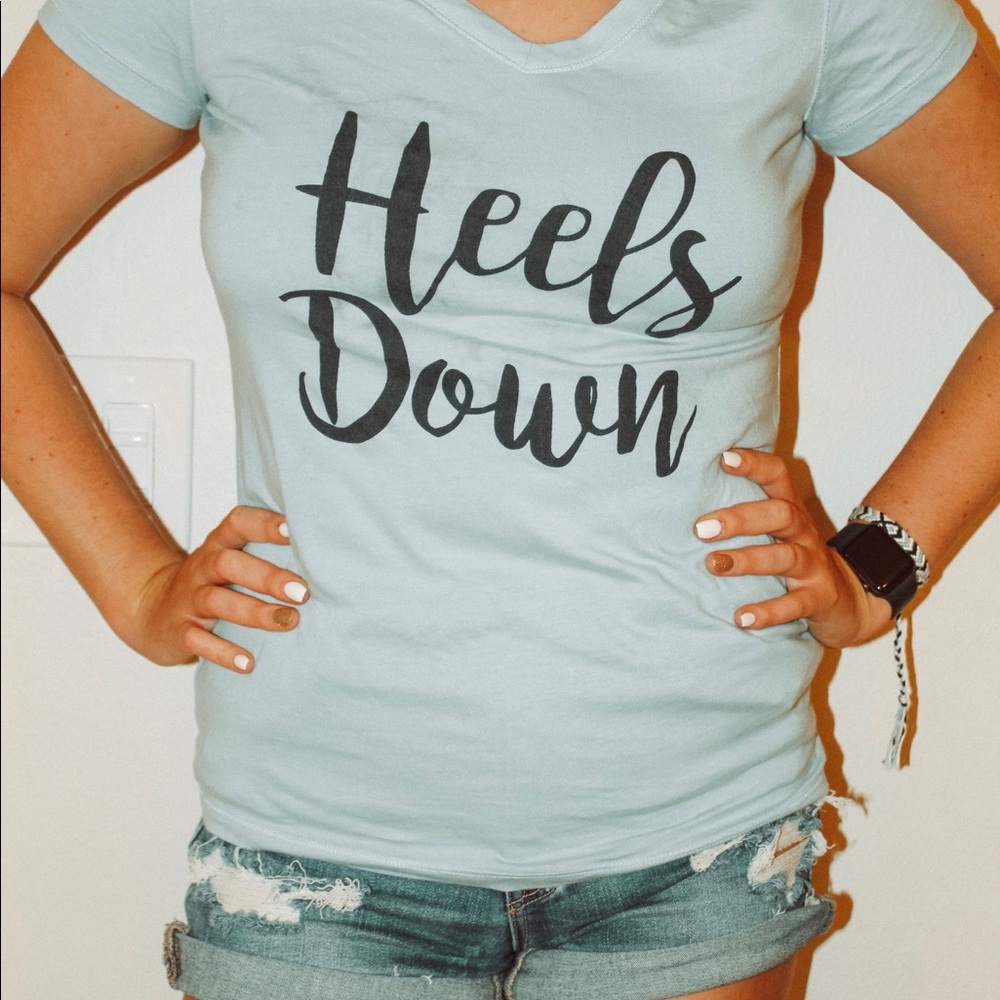Light Blue Graphic TShirt